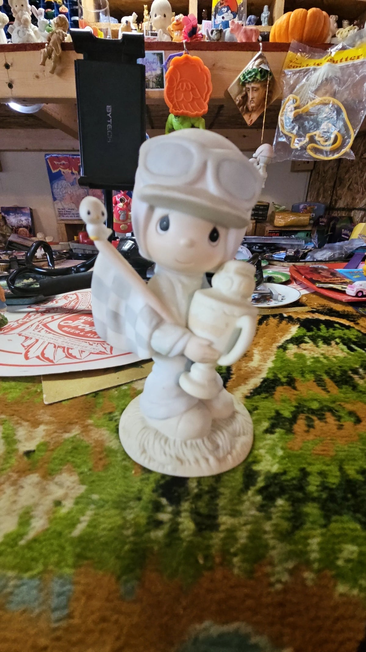 Precious Moments Trust In The Lord To The Finish figurine