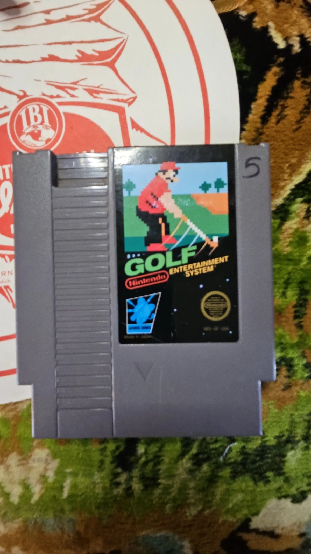 Golf NES cartridge